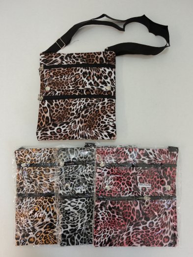 Large Cross Body Hand Bag [Leopard Print]